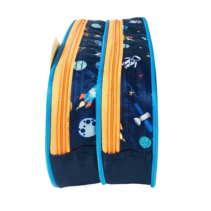 Wholesale Custom cute School Accessories Eco-friendly Students Pencil case Pencil pouch for boy and girl