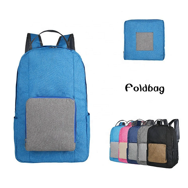 New arrival folding backpack travel bag Oxford Fabric Business Gift backpack customized Logo casual Backpack