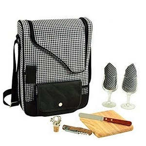 Wine Bottle Carrier Bag Tote Insulated Food Cooler bag picnic BOX wine cooler bag