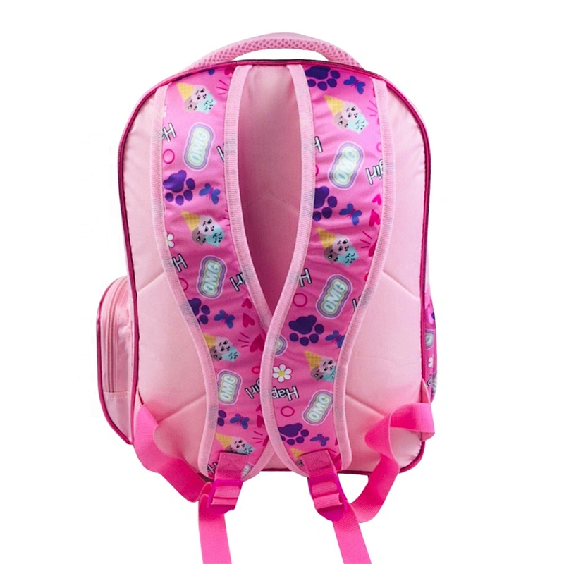 Custom logo New primary Girls school backpacks Korean version of the British style smart backpack kids school bags