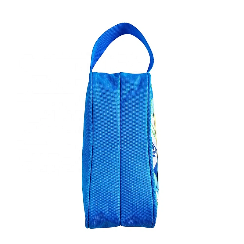 wholesale hot sell Cute Simple melange soccer students Packing cute kids School Office Pencil Pouch Case Bag for school boy