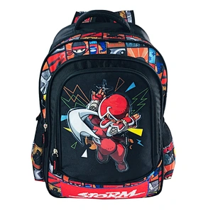 Cool Flashing lights Children Baby Bag Teenage Boys School student Bags Backpack for kids