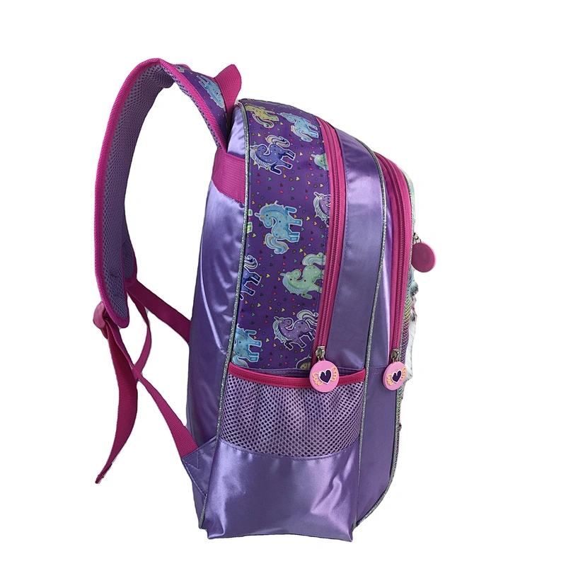 2020 Cartoon Unircon stylish girls plush primary schoolbag backpack school bag pack for children