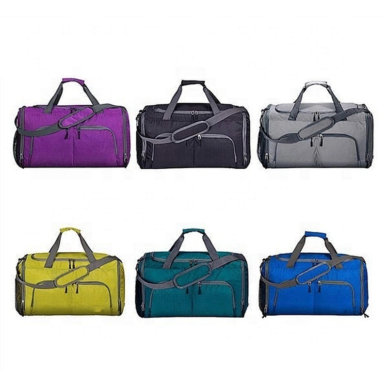 large capacity foldable duffle bag custom sports gym bag for women Water Tear Resistant Men Luggage Travel Bag