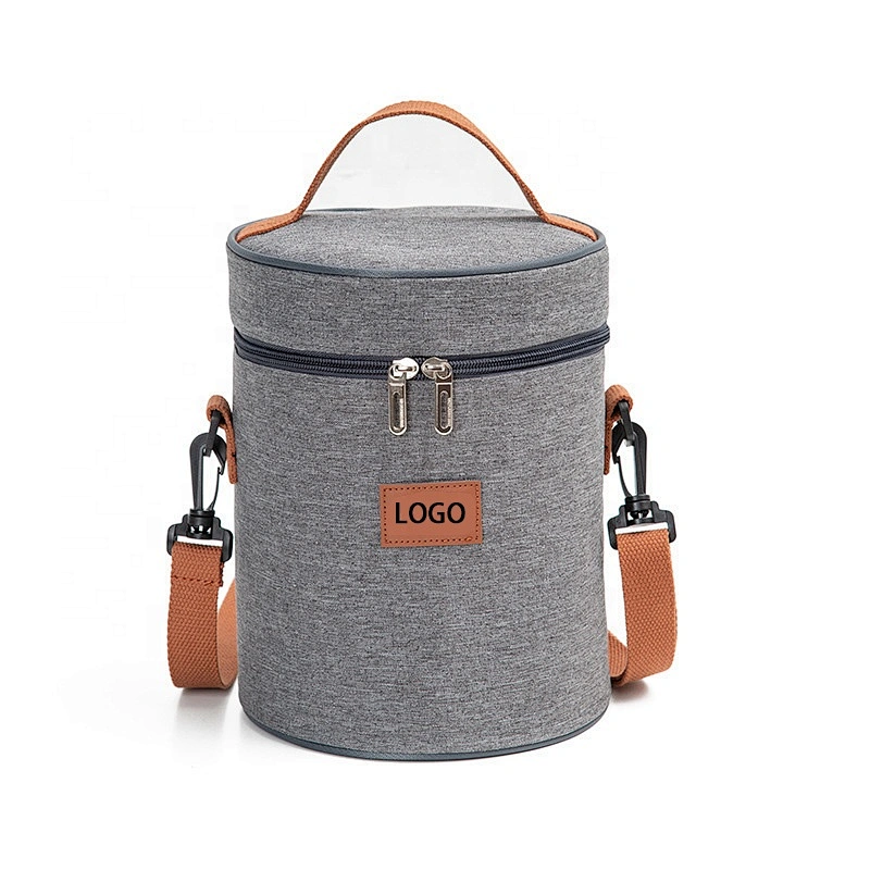 Waterproof Polyester Thermal Picnic Cold Bottle Cooler Lunch Tote Box Bag Sac Lunch bag for Woman Food Delivery Kids School
