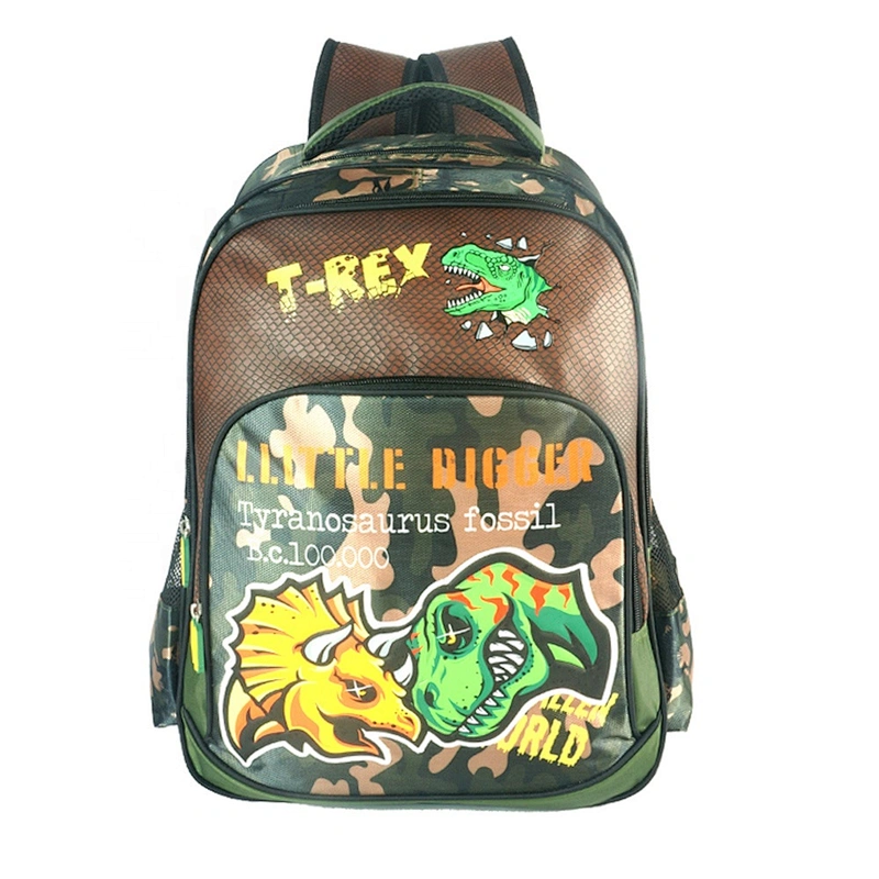 Dinosaur backpack 2020 bag Wholesale schoolbag School bags for age 14 students teenagers kids bag three compartments