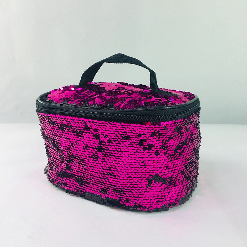 sequin shiny Handbag cosmetic makeup evening party bags Other+Special+Purpose+Bags