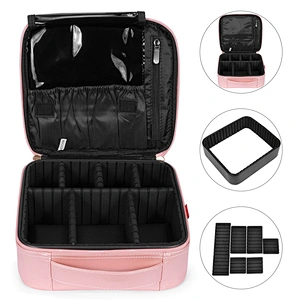 Custom Waterproof Pu Marble Travel Makeup Bag Private Label White Cosmetic Cases Printed Organization Toiletry Bags With Handle