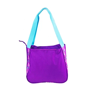 OEM fashion Girls Fashion school Customized Logo Style Hand bag tote bags with custom printed logo tote bag polyester