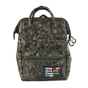 Polyester Simple Casual Student Shoulder Leisure Travel Backpack Bag leisure  backpack