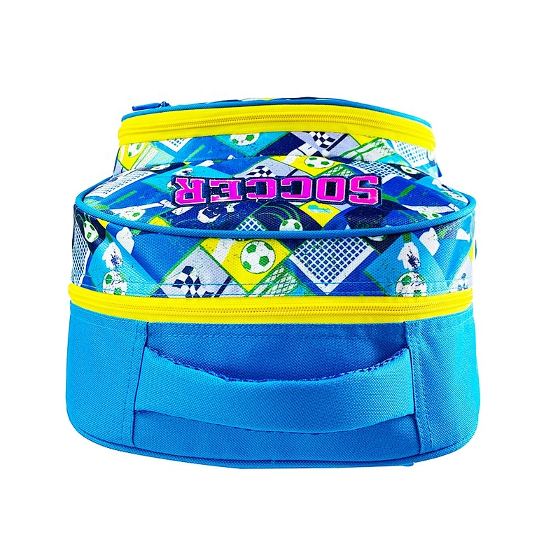 Manufacturer High quality waterproof mochilas cartoon soccer children kid backpack school bags kids student bookbags
