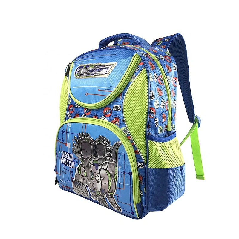 2020 Wholesale  High quality waterproof mochilas cartoon robot children backpack school bags for boys kids student book bags