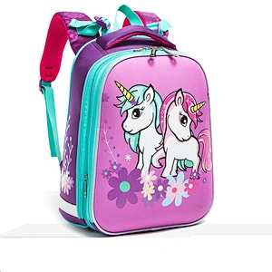 Butterfly Printing cute bookbag EVA hard shell boys girls school bag Children's backpacks for grade 1 to grade 5 kids
