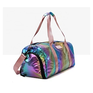Barrel duffel sports large gym Color intrigue yoga bag athletic travel bag shoulder bag