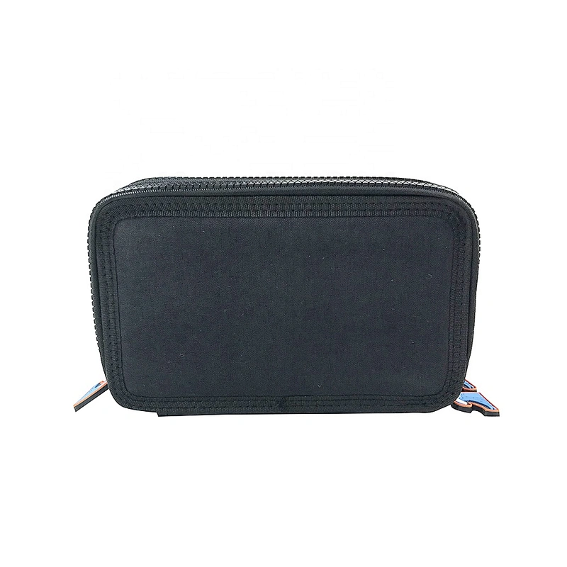 2020 cheap popular 3 zippers New Arrival Factory Wholesale OEM ODM  pencil case school cute pencil case bag For Purple boy