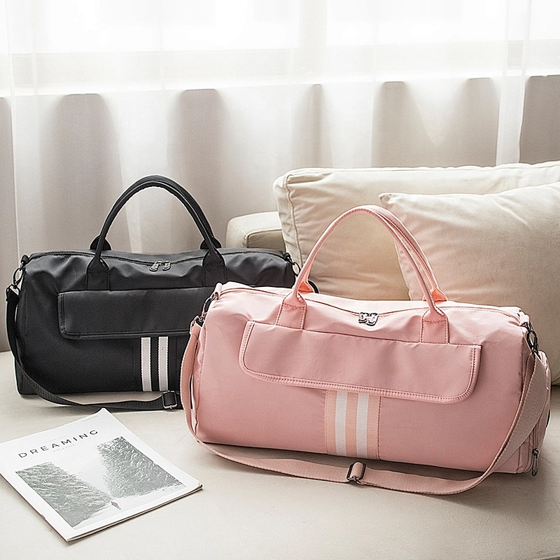 2020 New High Quality Nylon Custom Waterproof Gym Bag Compartment sport womens Yoga Outdoor Duffle Bag
