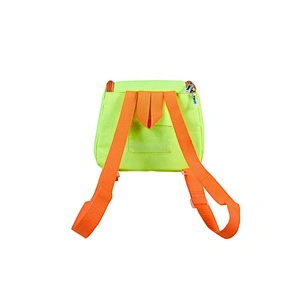 High quality insulated cooler box bags deliver lunch food delivery with custom logo thermal fluorescent green fabric for kids