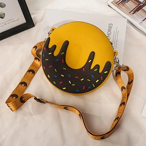 Portable Cartoon cute supplier wholesale silicone kids crossbody bag school bag for travel