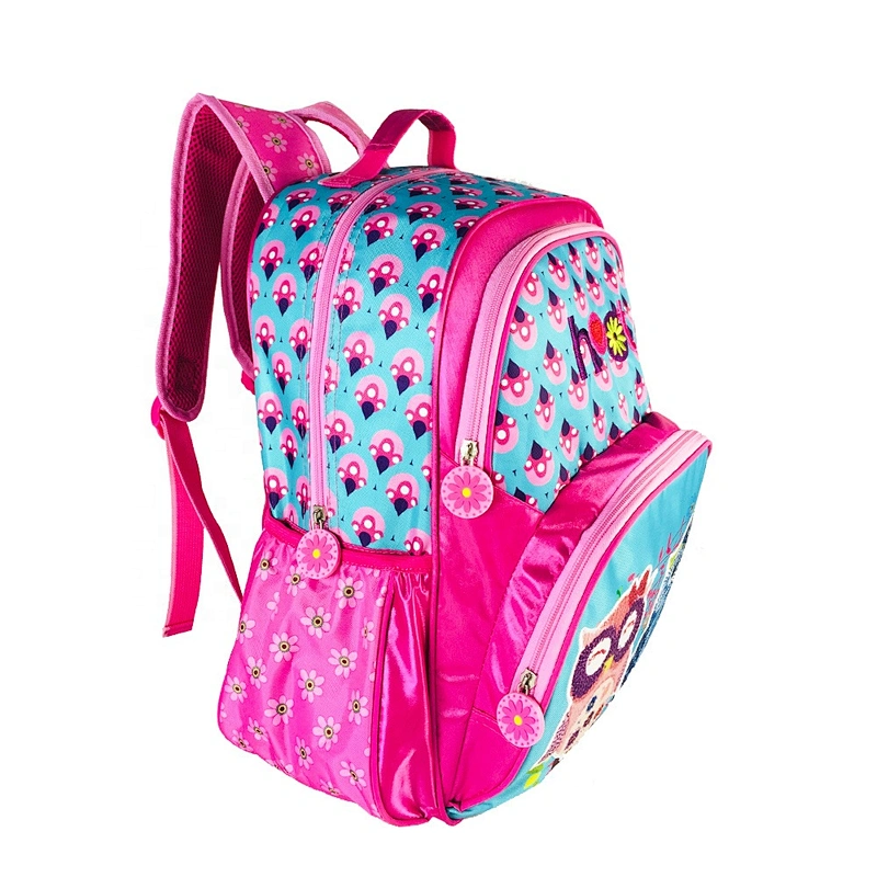 Cheap cute cartoon oxford schoolbag girls children backpack kids school bags