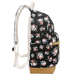 Popular Factory Price 3pcs set Flower pattern Book bags children school bag kids backpack for girls