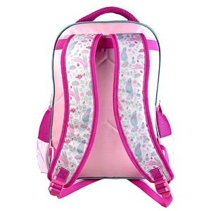 New fashion cartoon butterfly pink flower girl children cheap cute kids smiggle student school bag bags for girls