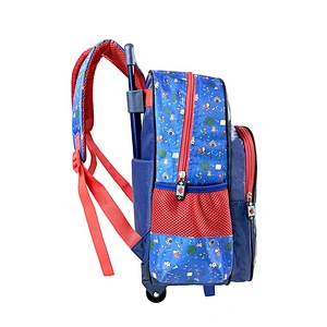 wholesale Backpack Rolling bag children shop school bag school trolley bag for kids girls travel  waterproof With Wheels