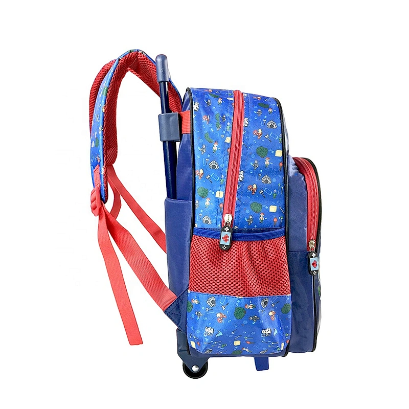 wholesale Backpack Rolling bag children shop school bag school trolley bag for kids girls travel  waterproof With Wheels