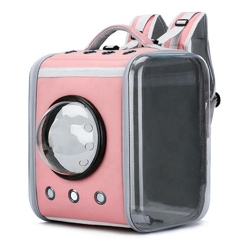 Custom Travel Animal Cages Pet Dog Cat Carriers Backpack Fashion Bag Transparent Capsule Backpack Bubble Pet Backpack for pet
