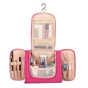2020 Big Ear Suspended Double Open Portable Waterproof Toiletries Cosmetic Bag Nice Waterproof Cosmetic Bag