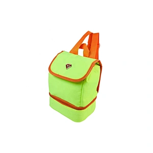 High quality insulated cooler box bags deliver lunch food delivery with custom logo thermal fluorescent green fabric for kids
