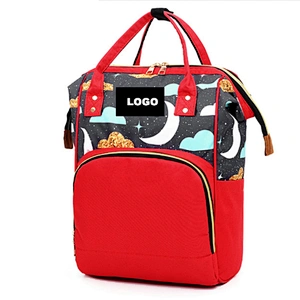 Multi-function Outdoor wholesale hot sale best green travel Baby nappy Diaper bag reviews panaleras backpack with Changing Pad