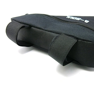 Durable waterproof mountain bike front beam bicycle saddle bag