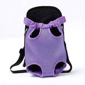 Adjustable travel safe Pet Shoulder Bag breathable pet sling carrier bag Hands-Free Adjustable Pet Backpack Carrier