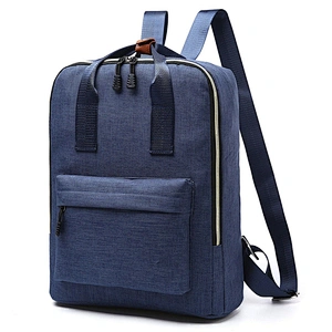 Custom design high quality lightweight waterproof simple laptop rucksack college backpack school bag