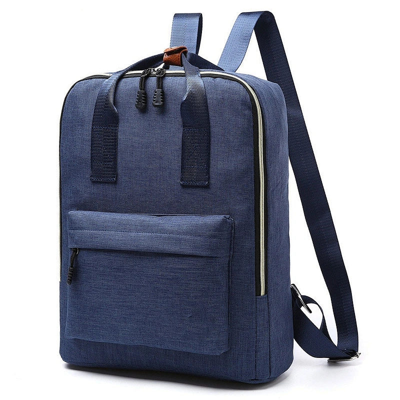 Custom design high quality lightweight waterproof simple laptop rucksack college backpack school bag