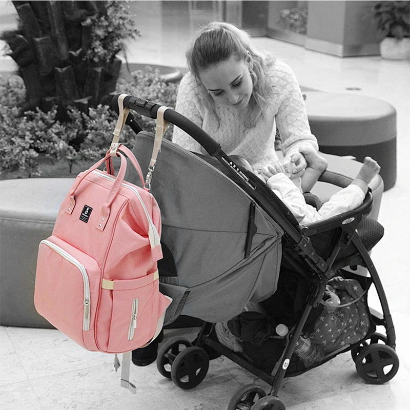 Wholesale Nappy Backpack Mummy Large Capacity Multi-function Waterproof Outdoor Travel Diaper Bags For Baby Care