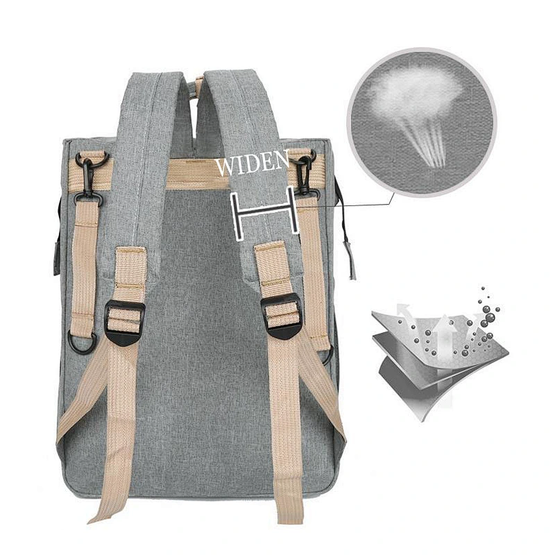 2020 Hot-selling New Portable Folding Baby Bed Mummy Bag Large Capacity Multifunctional Diaper Bag