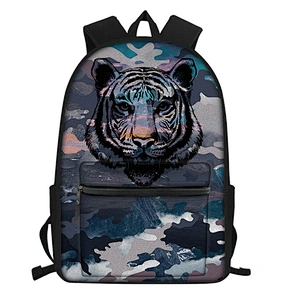 3d Stuffed Clear Animal Print Cartoon Doll Theme Backpack 2020 New fashion trend