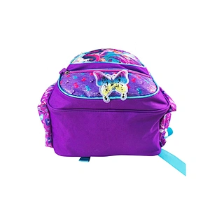 high quality student backpack golden backpack kids children school bags for children girls kids with fantasy fabric
