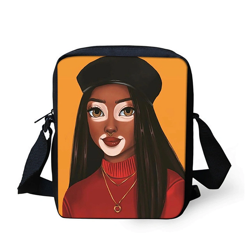 New customized Satchel small square bag for children bag design custom satchel canvas lovers bag