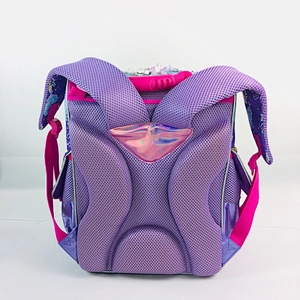 2020 Trendy Unicorn design Plush fabrics fashion EVA hard kids backpack bag school backpack bag for teenage girls