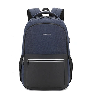 Anti-theft USB charging men briefcase notebook bags business laptop backpack 15.6 inch usb waterproof notebook backpack