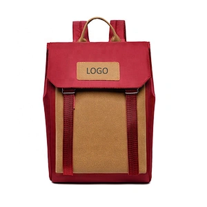 New Korean style of large-capacity Oxford fabric computer backpack Simple high school Waterproof travel couple backpack