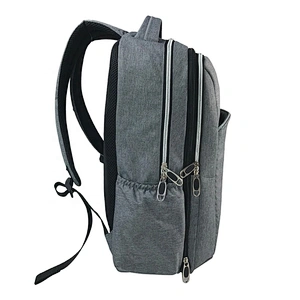 New arrivals light weight waterproof leisure School bag Daypack black college Laptop backpack