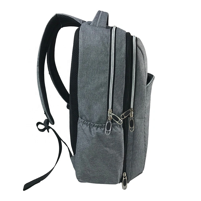 New arrivals light weight waterproof leisure School bag Daypack black college Laptop backpack