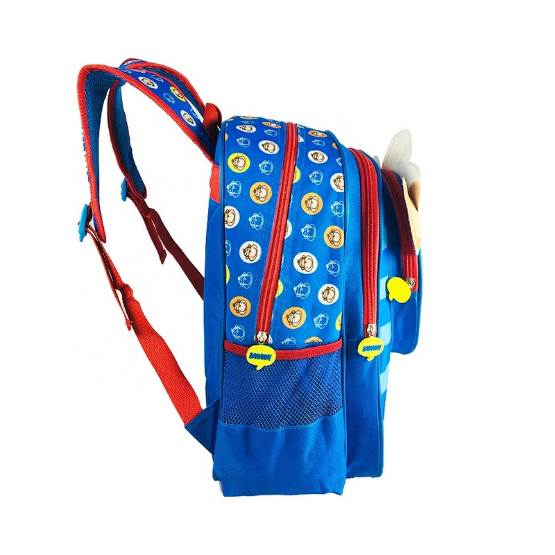3D cartoon monkey face design back to school 2020 Unique kid school bags animal backpack children bookbag for boys