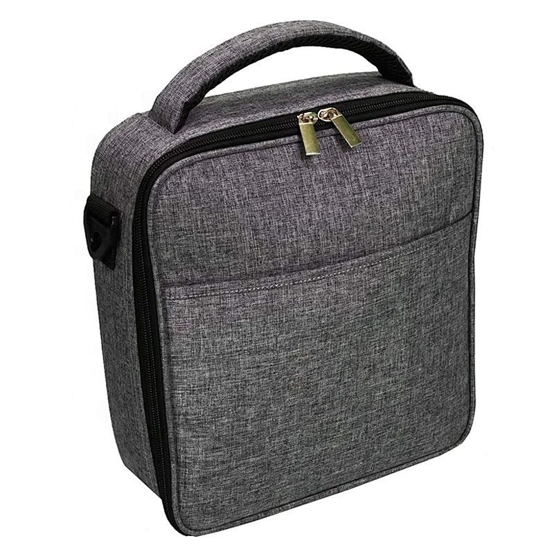 outdoor with lunch or pizza durable Ice Cooler Insulated Aluminium lunch bag