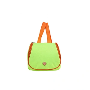 High quality insulated cooler box bags deliver lunch food delivery with custom logo thermal fluorescent green fabric for kids