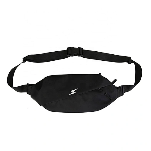 Custom Logo Fashion Unisex Men Women Cross Body Sport Waist Fanny Pack Belt Shoulder Crossbody Chest Zip Lock Bag