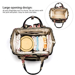 2020 Stylish Waterproof Large Capacity Maternity Mummy Bag Durable and Stylish Nappy Bags Baby Diaper Bag Backpack